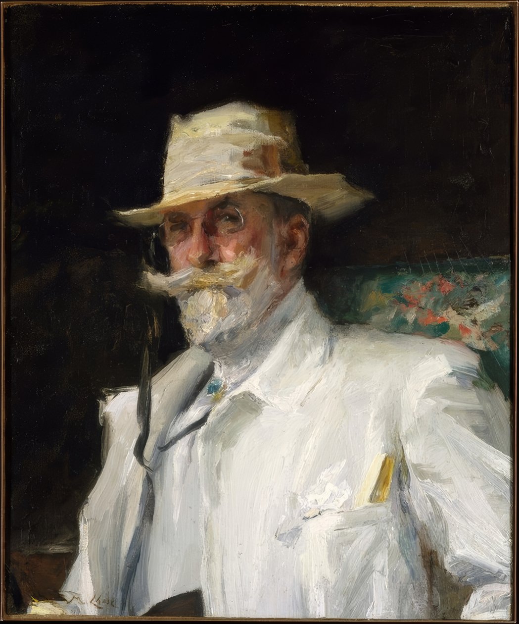 William Merritt Chase av Annie Traquair Lang