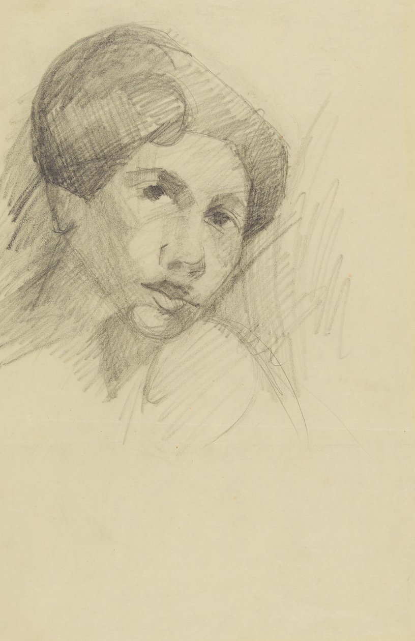 portrett av en dame av Anny Dollschein