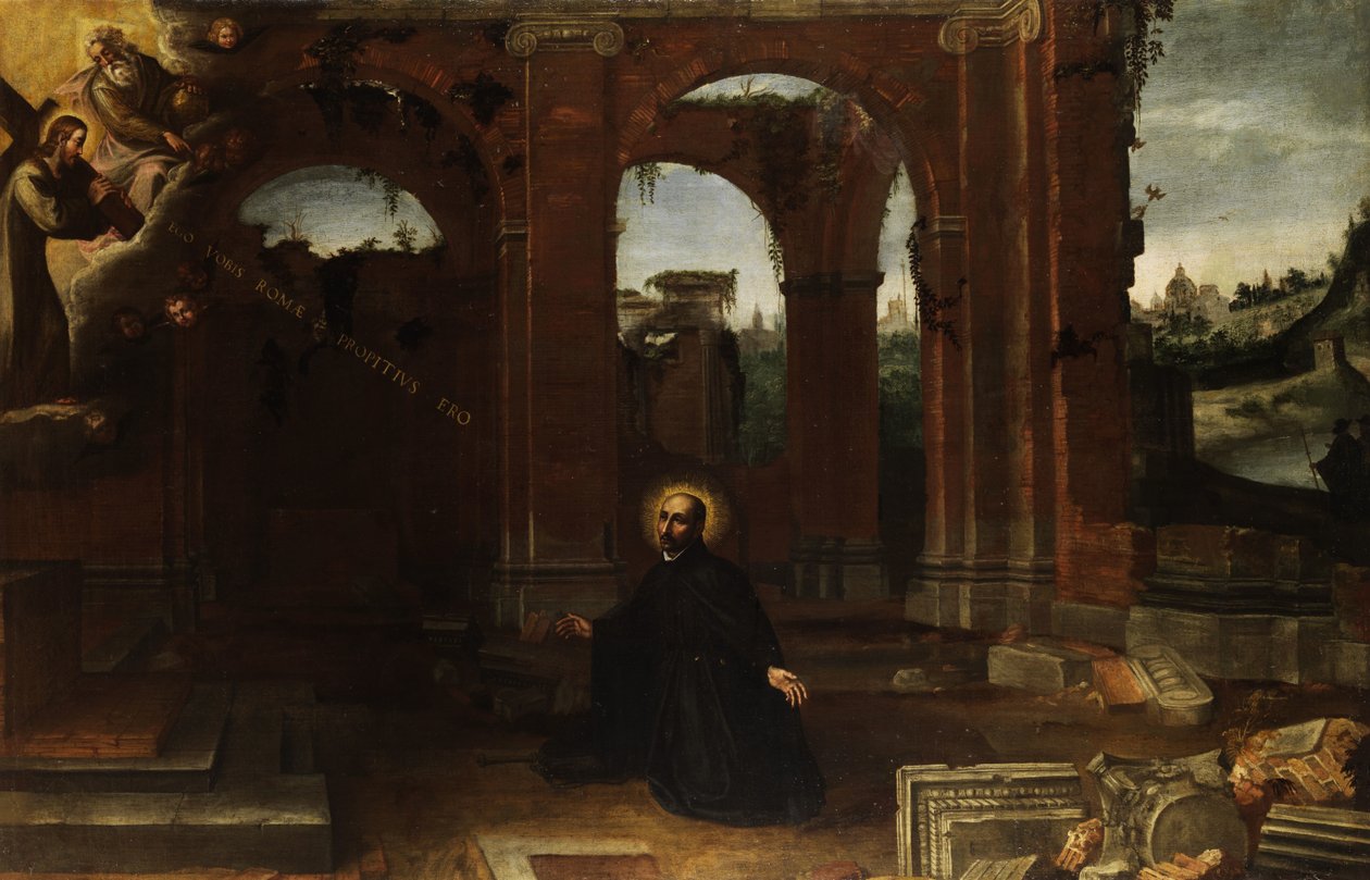 Visjonen til Ignatius av Loyola av Anonymous