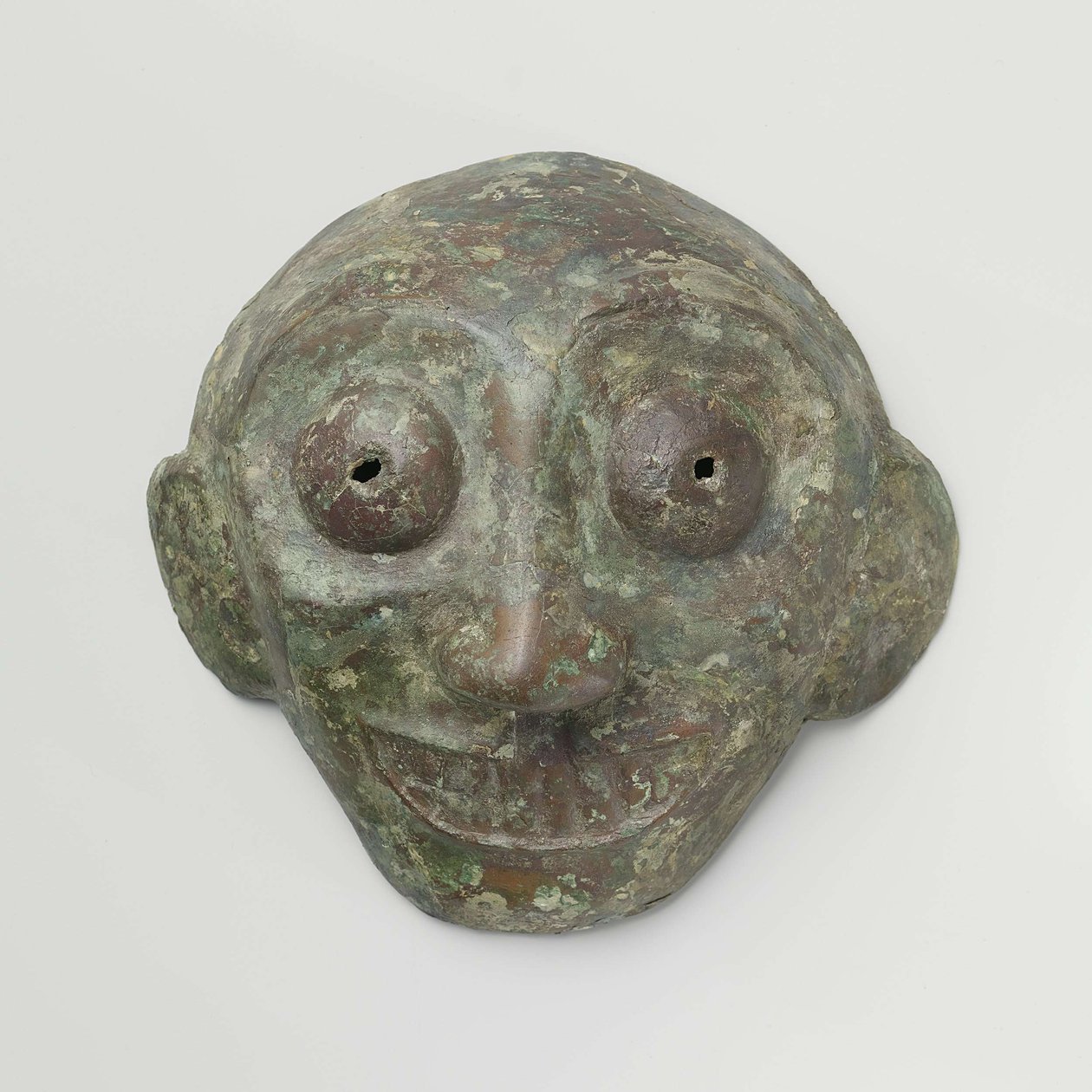 Kinesisk bronsemaske, ca. 1100-800 f.Kr. (bronse) av Unbekannt Unbekannt