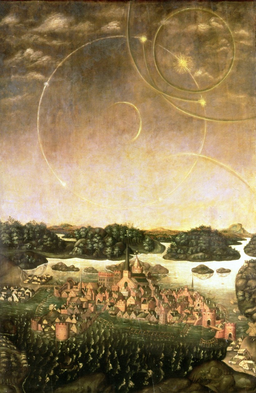Planetariske baner, 1535 av Unbekannt Unbekannt