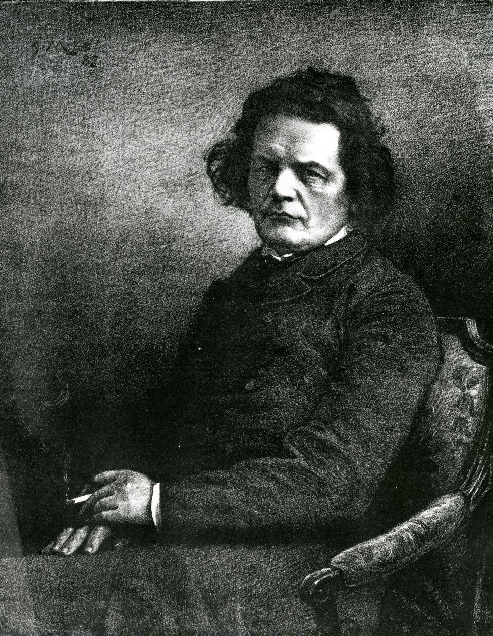 Portrett av Anton Rubinstein av Unbekannt Unbekannt