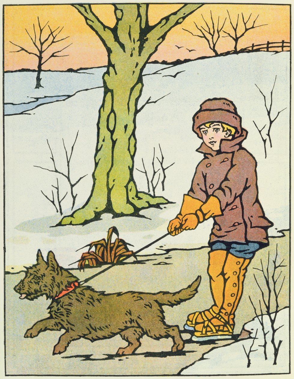 Run, Dandy Run, 1900-tallet (bokillustrasjon) av Unbekannt Unbekannt