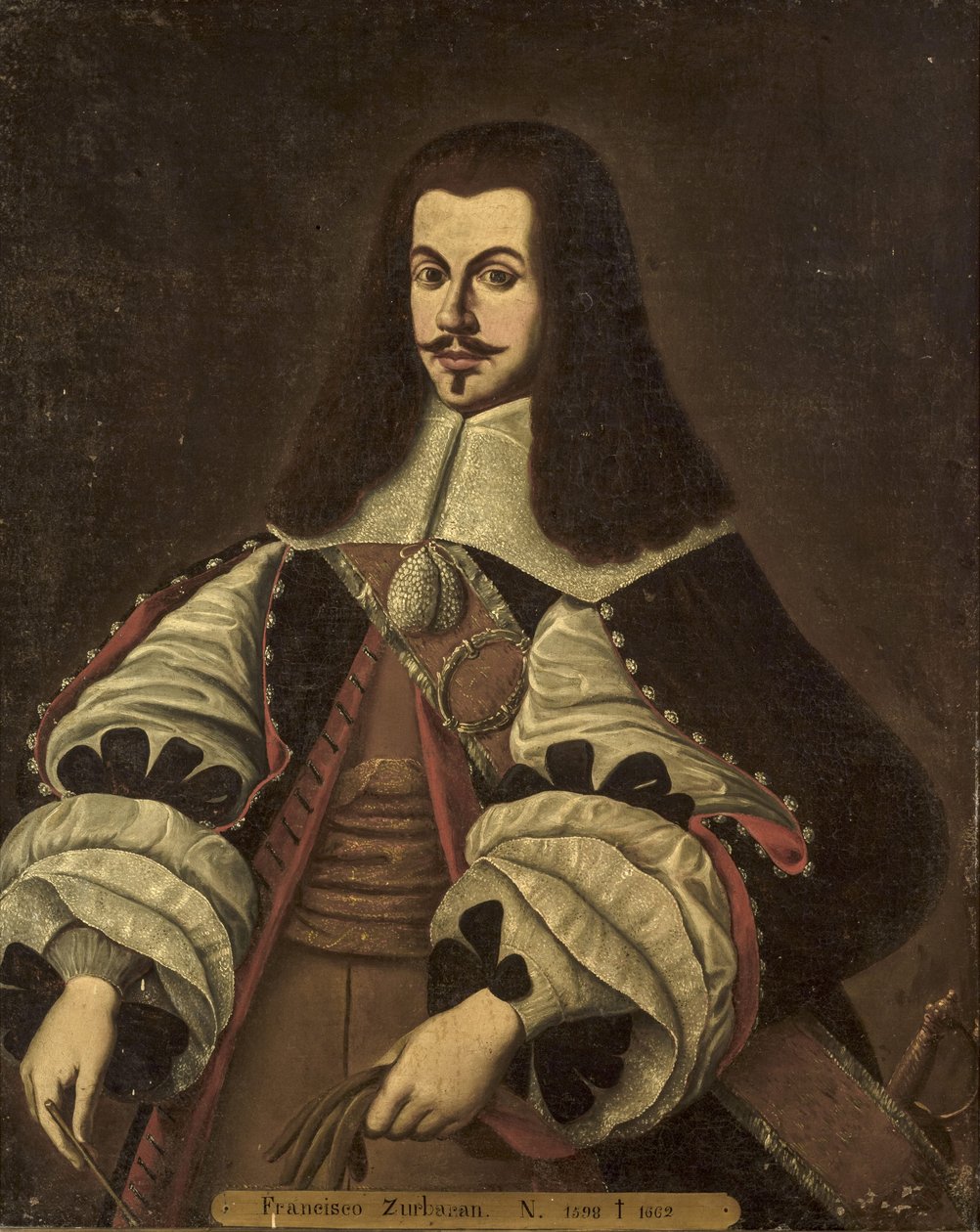 Portrett av Francisco de Zurbarán av Unknown