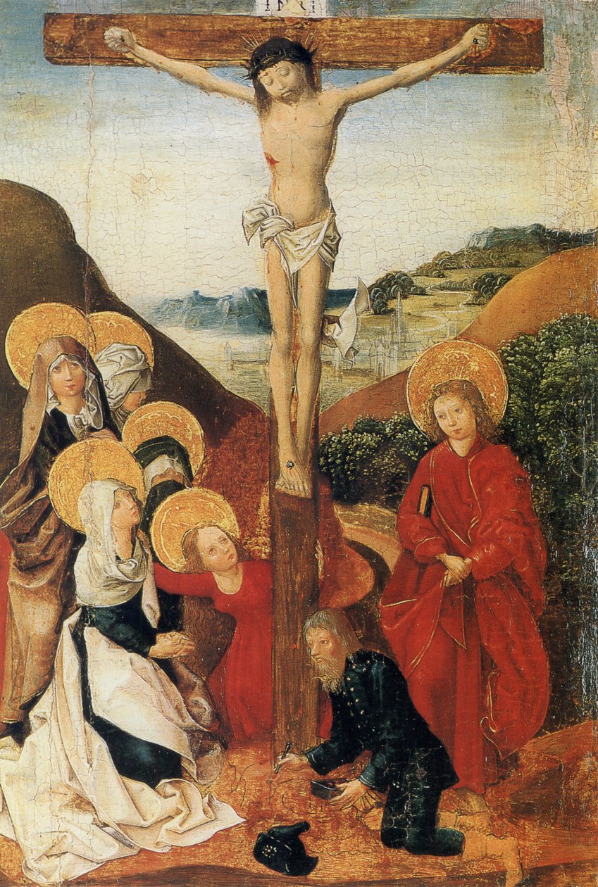 Weingartener Heilig-Blut-Tafel fra 1489 av Unknown