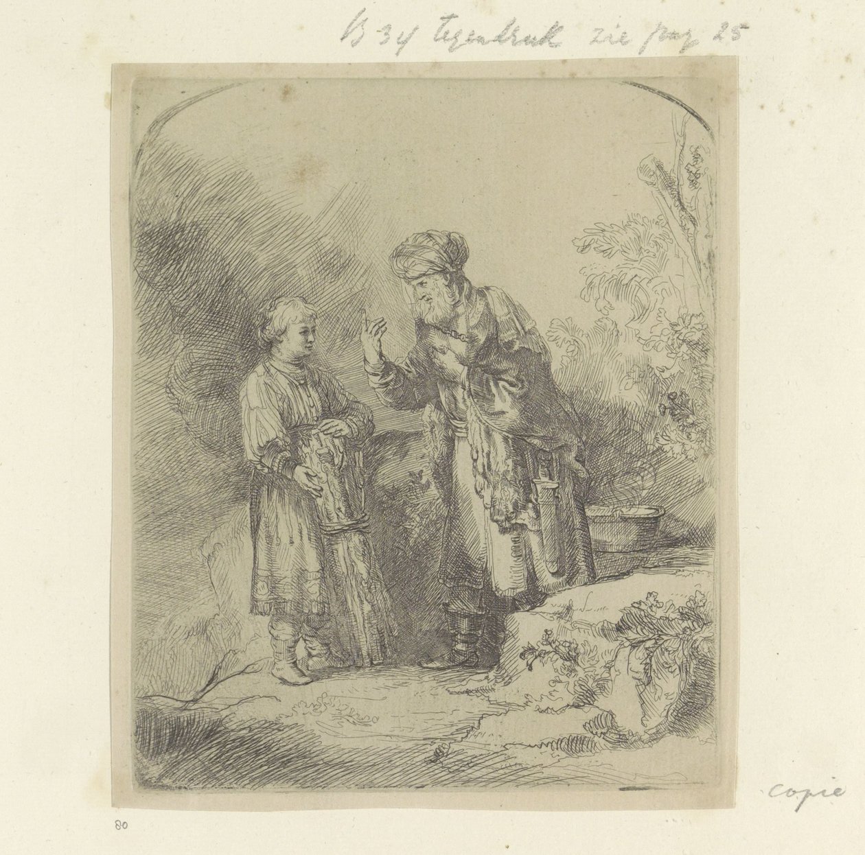 Abraham i Izak Samling av åttifem originaltrykk (serietittel) av Anonymous