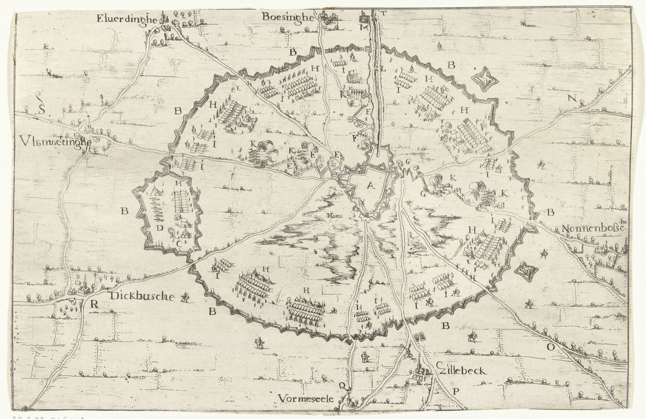 Beleiring av Ypres, 1649 Sann skildring av 