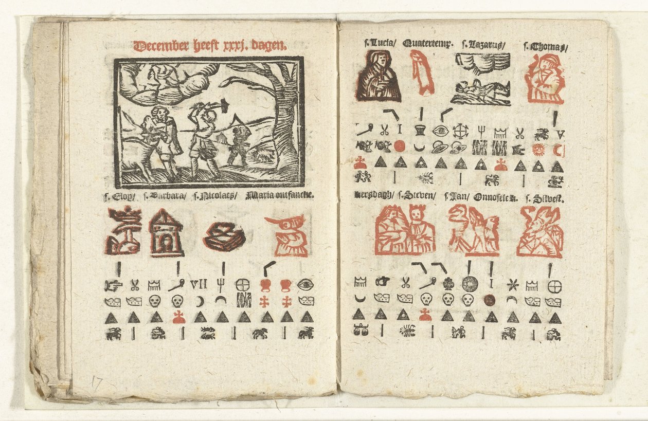 Prognosesider for desember 1712 av Anonymous