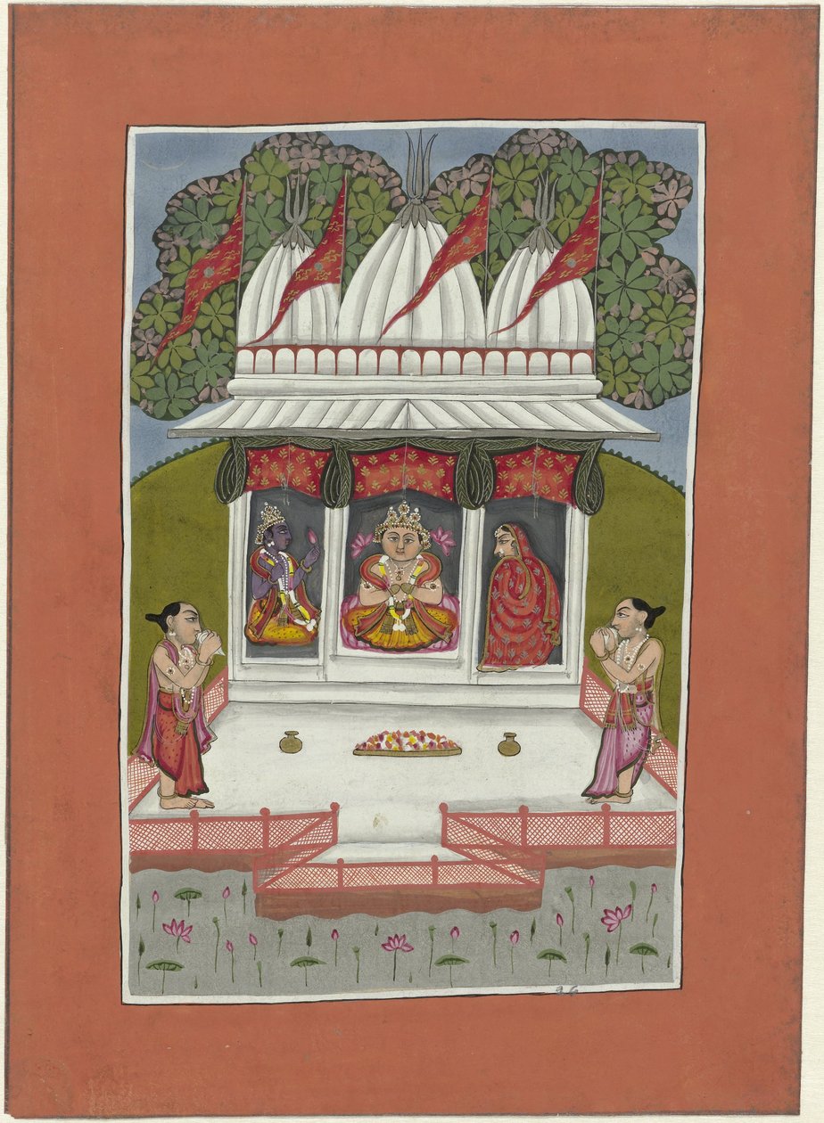 Buddha som en inkarnasjon (avatara) av Vishnu Avatars of Vishnu (serietittel) av Anonymous