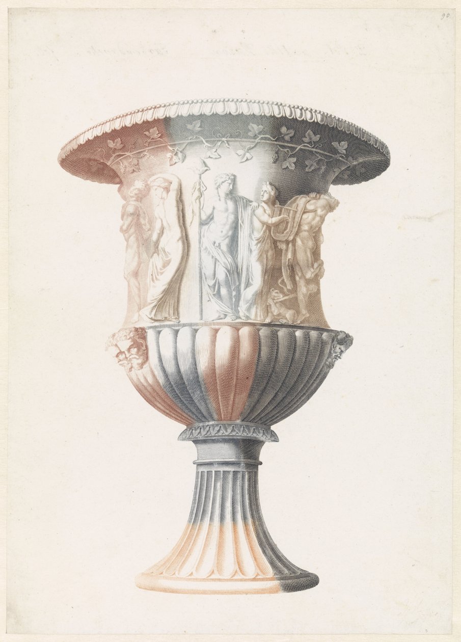 Borghese vase av Anonymous