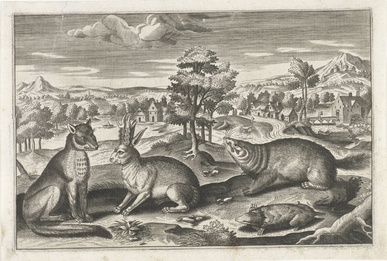 skogdyr Firebeinte dyr (serietittel) Animalivm Qvaddrvpedvm (serietittel) av Anonymous