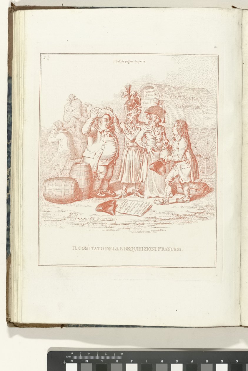 Comité van Franse Rekwisities, 1795 Den franske rekvisisjonskomiteen (tittel på objekt) Hollandia Regenerata (Italyanse kopie) (serietittel) The regeneration of Holland: spechio til alle regenererte folk (serietittel på objekt) av Anonymous