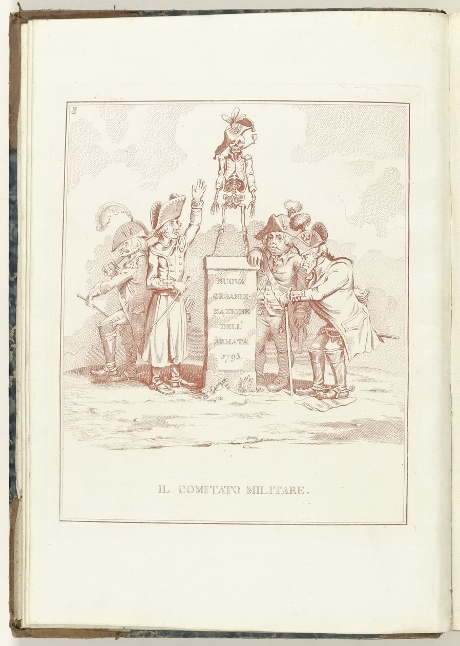 Comité van Militaire Zaken, 1795 Militærkomiteen (tittel på objekt) Hollandia Regenerata (Italyanse kopie) (serietittel) The regeneration of Holland: spechio til alle regenererte folk (serietittel på objekt) av Anonymous