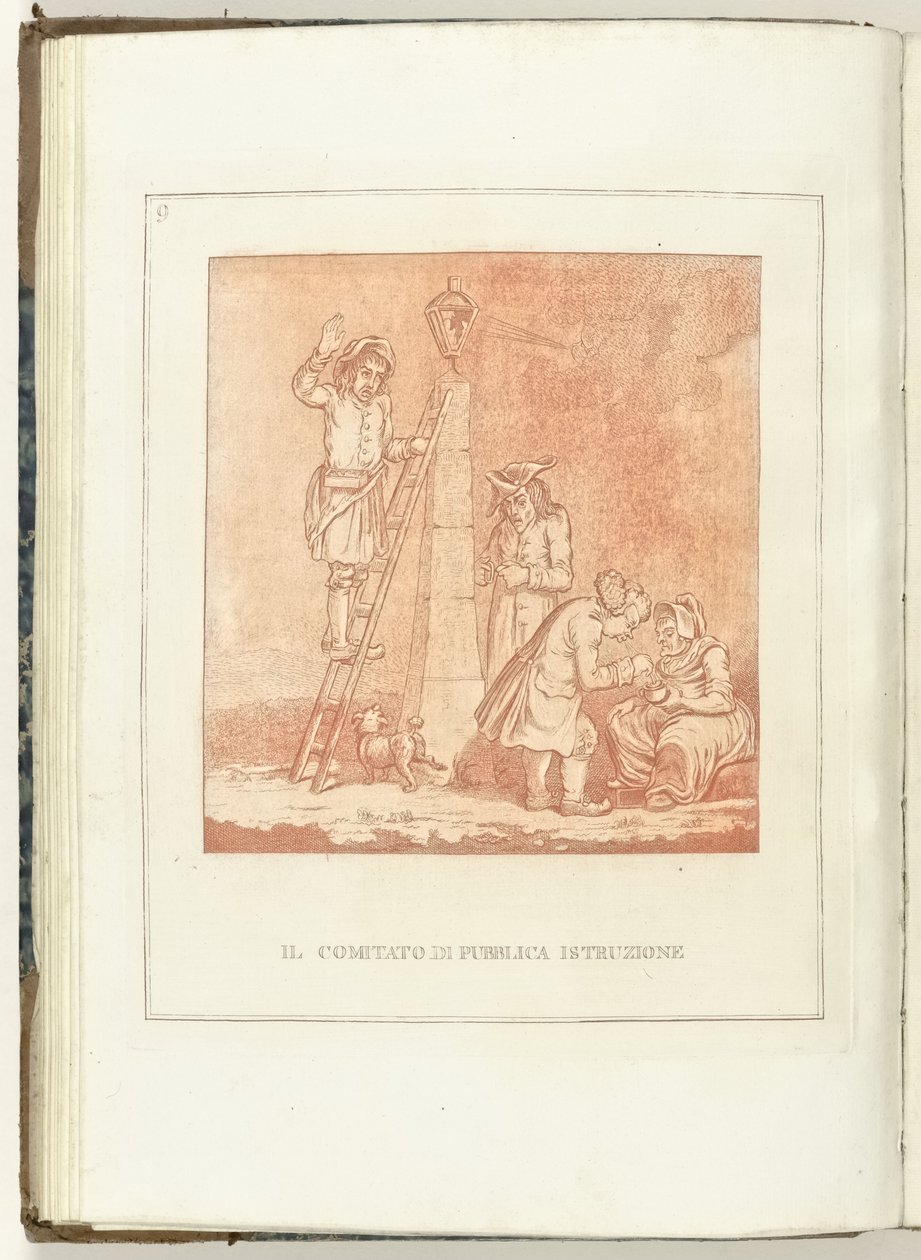 Comité van Voorlichting, 1795 Utdanningsutvalget (tittel på objekt) Hollandia Regenerata (Italyanse kopie) (serietittel) The regeneration of Holland: spechio til alle regenererte folk (serietittel på objekt) av Anonymous