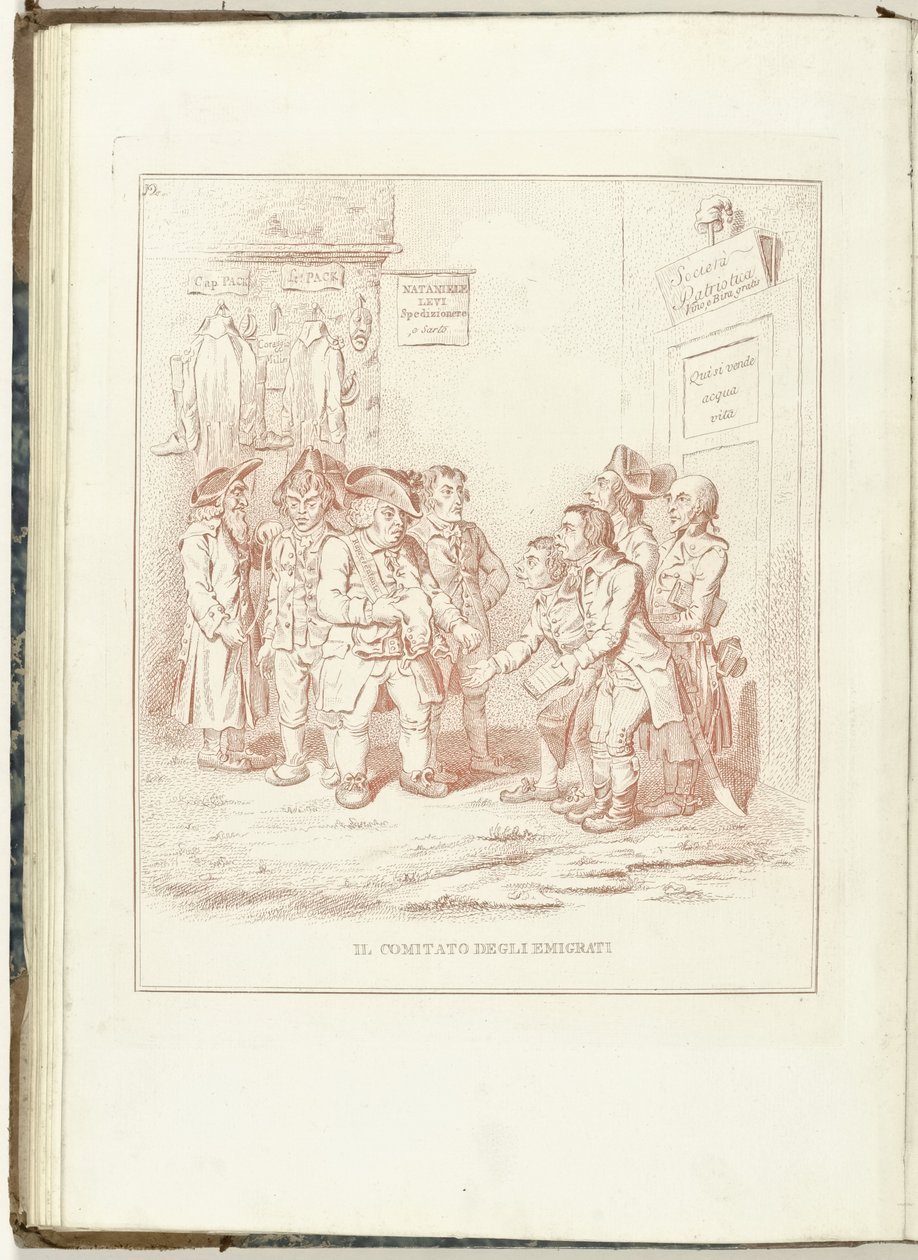 Comité voor Uitgewekenen, 1795 Utvandrerkomiteen (tittel på gjenstand) Hollandia Regenerata (italiensk kopi) (serietittel) Fornyelsen av Holland: speil til alle gjenskapte folk (serietittel på gjenstand) av Anonymous