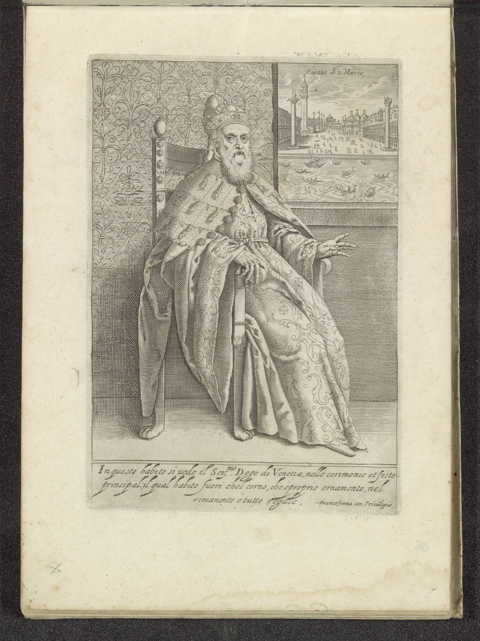 Doge van Venetië Scènes uit het Venetiaanse leven (serietittel) Habiti d