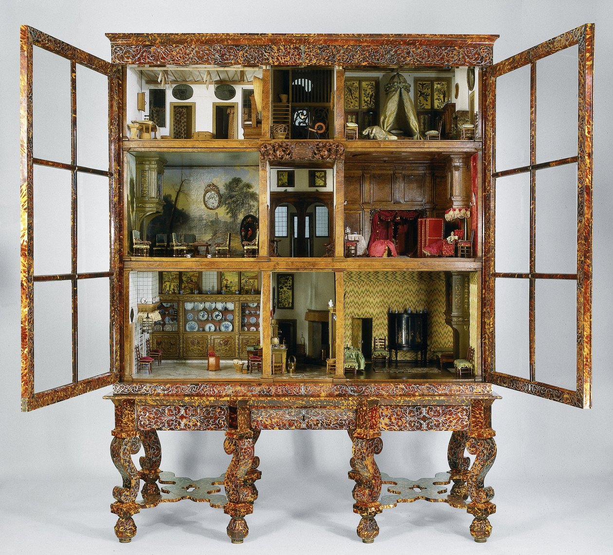 Dukkehuset til Petronella Oortman, ca. 1686-1710 (tre) av Anonymous