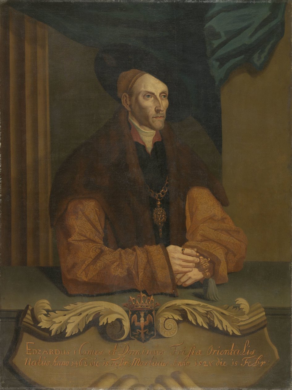 Edzard I (1462-1528), greve av Øst-Friesland av Anonymous
