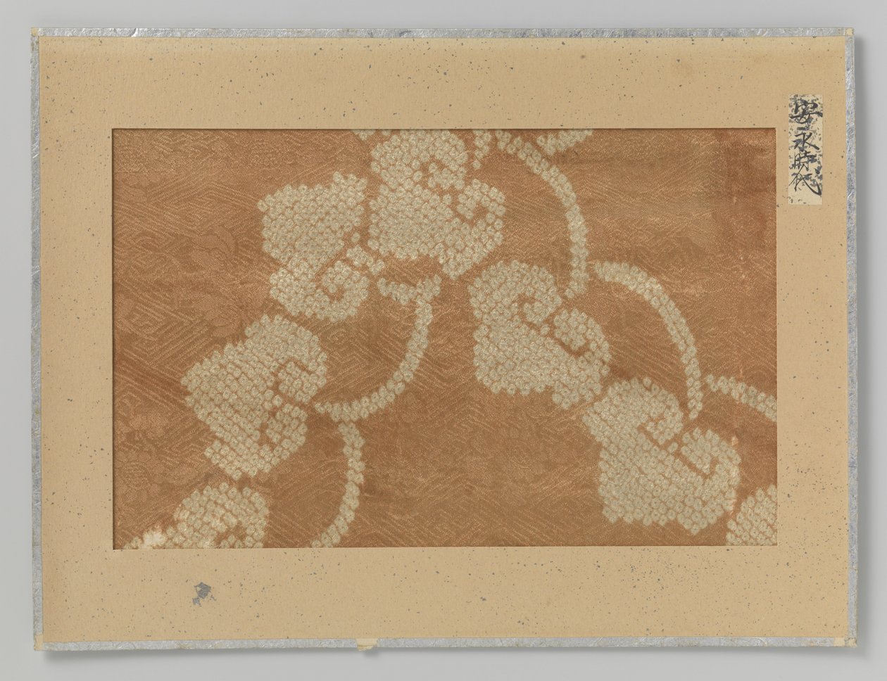 Fragment tekstil av Anonymous