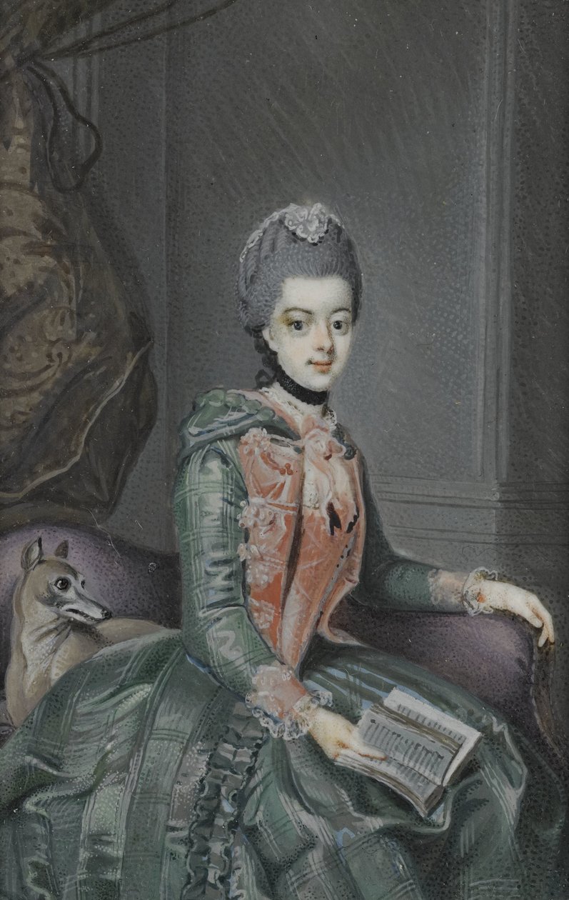 Frederika Sophia Wilhelmina (1751-1820), prinsesse av Preussen. Kona til prins Willem V av Anonymous