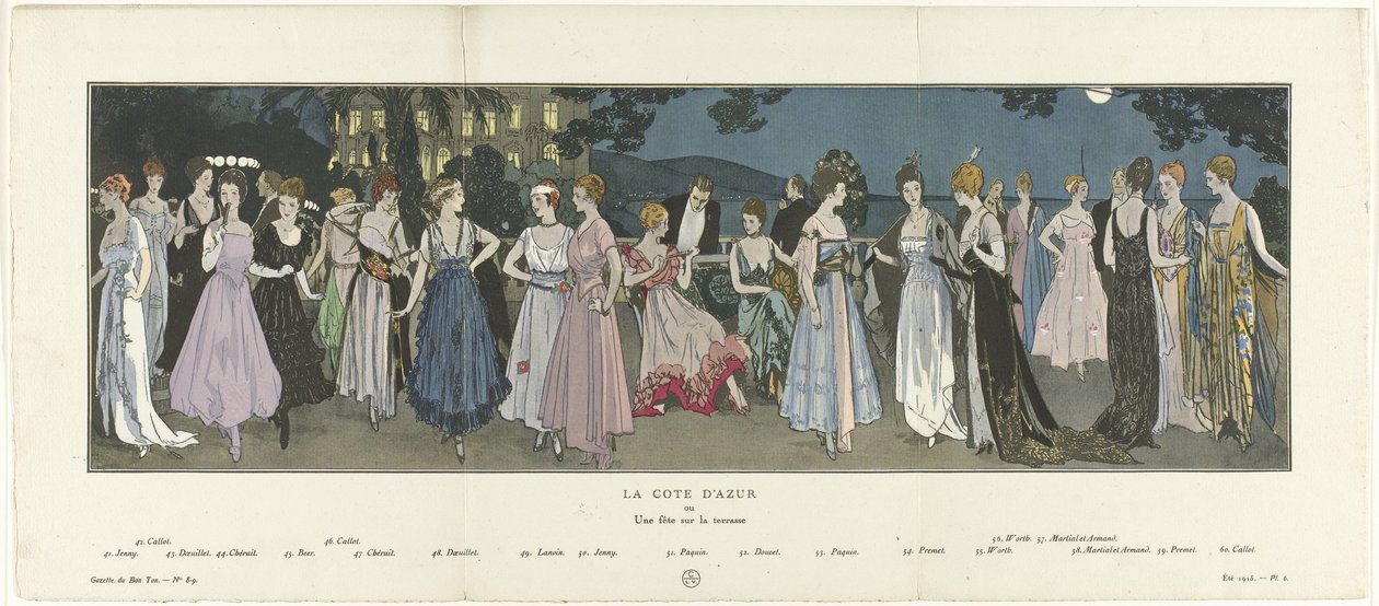 Gazette du Bon Ton, 1915 - nr. 8-9: Cote d