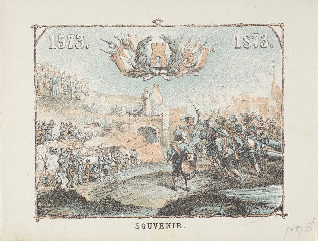 Jubileumstrykkfrigjøring av Alkmaar 1573-1873 av Anonymous