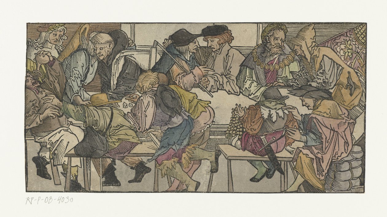 Selskap rundt et bord av Anonymous