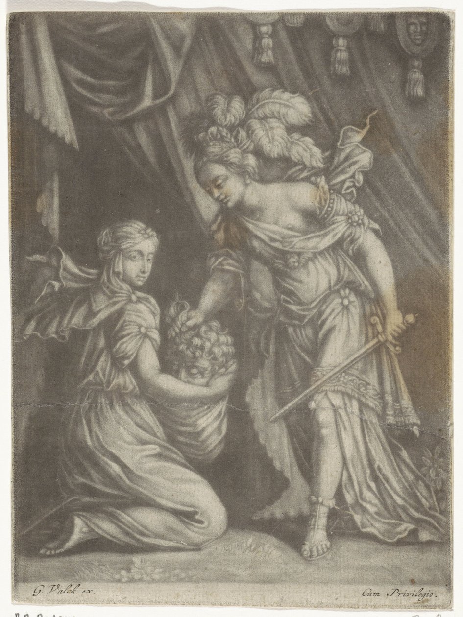 Judith med hodet til Holofernes av Anonymous