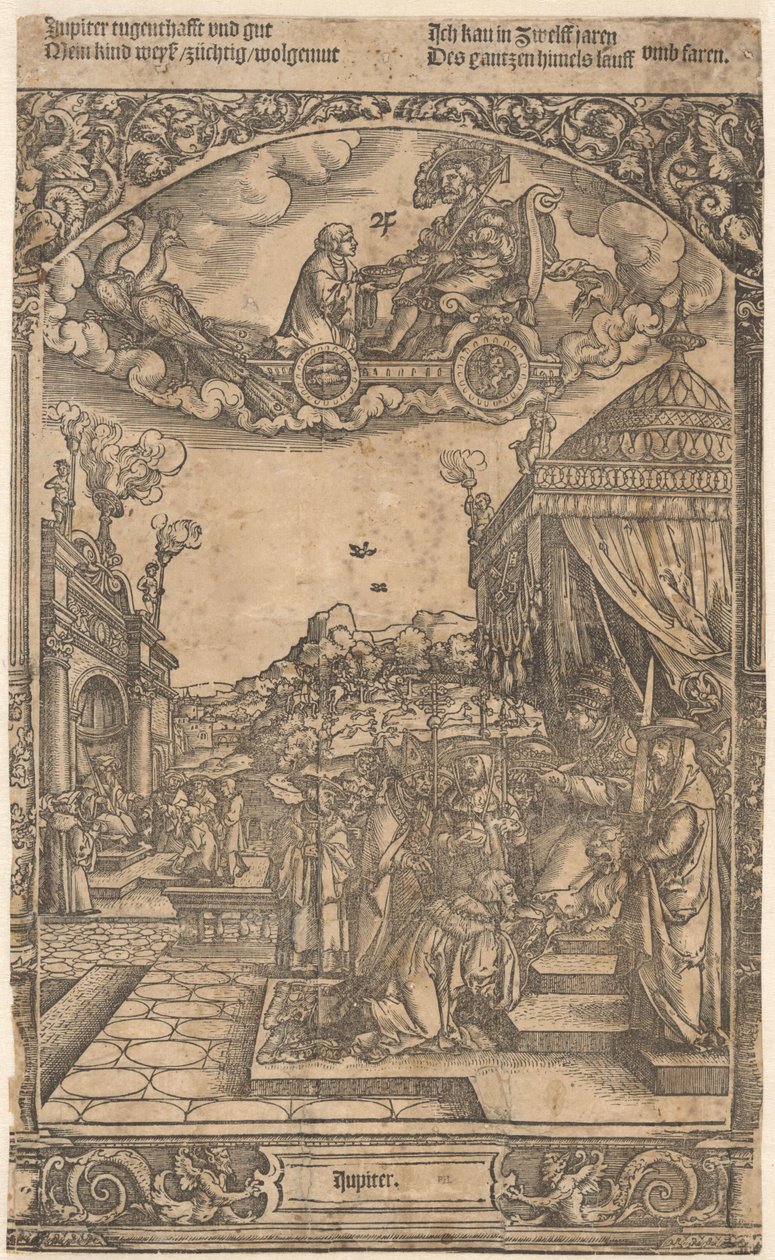 Jupiter og planetens barn Jupiter (tittel på objekt) The Seven Planets (serietittel) av Anonymous