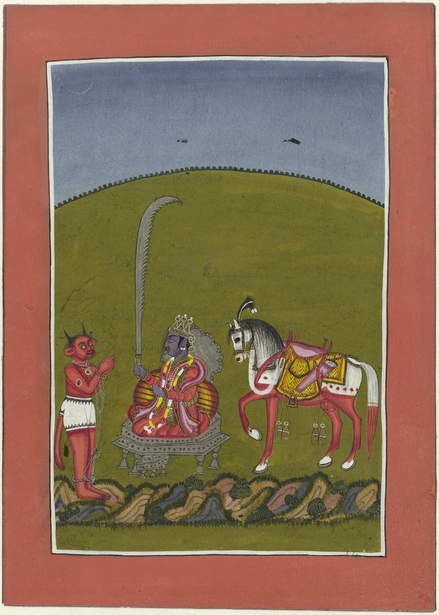 Kalki (den fremtidige inkarnasjonen av Vishnu) Avatars of Vishnu (serietittel) av Anonymous