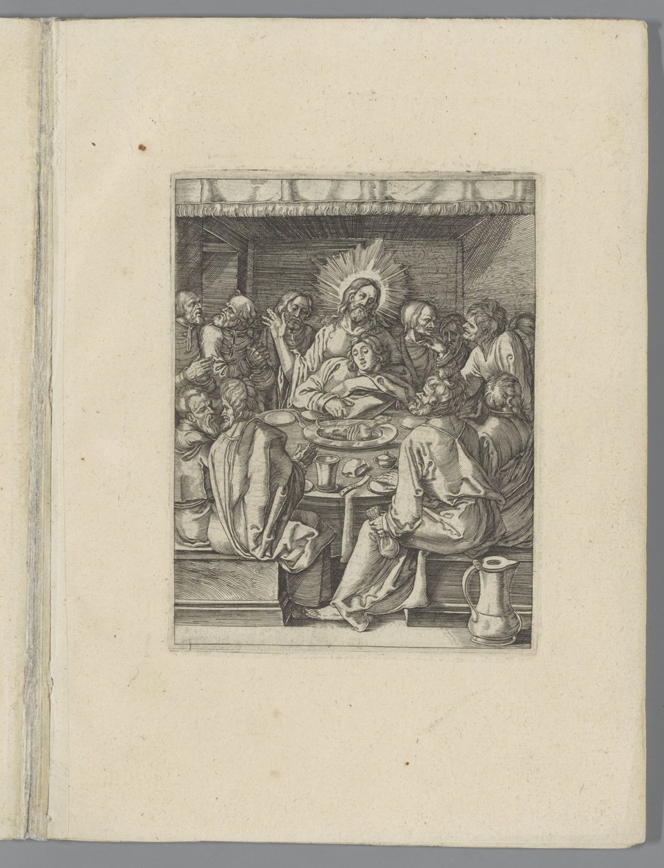 Siste kveldsmål The Little Pass (serietittel) Passio Christi Ab Alberto Durer Nürnberg-figur (serietittel) av Anonymous