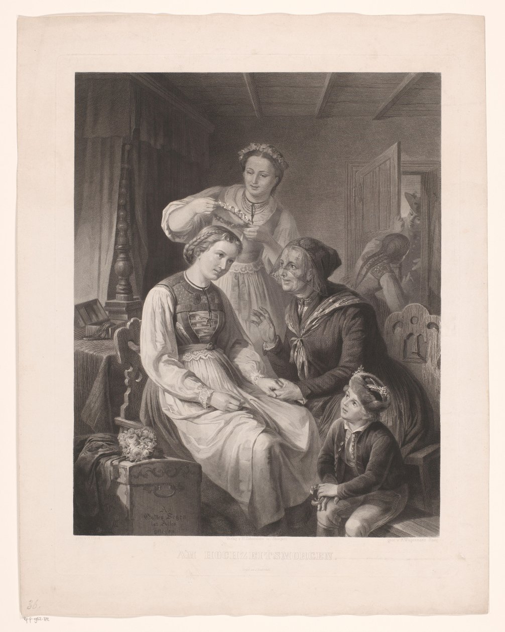 Le Suprême Bon Ton, 1800-1815, nr. 21: Eleganten hos sin smed av Anonymous