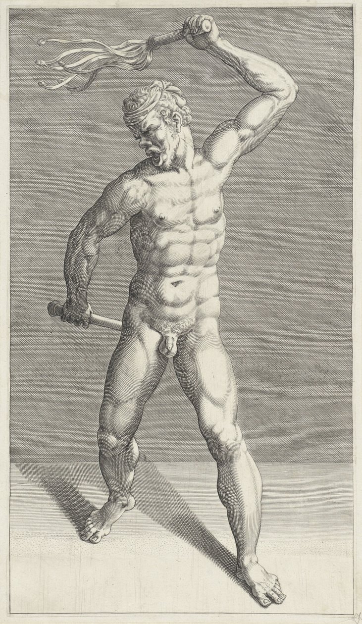 Mann med to som snakker Scourge of Christ (serietittel) av Anonymous