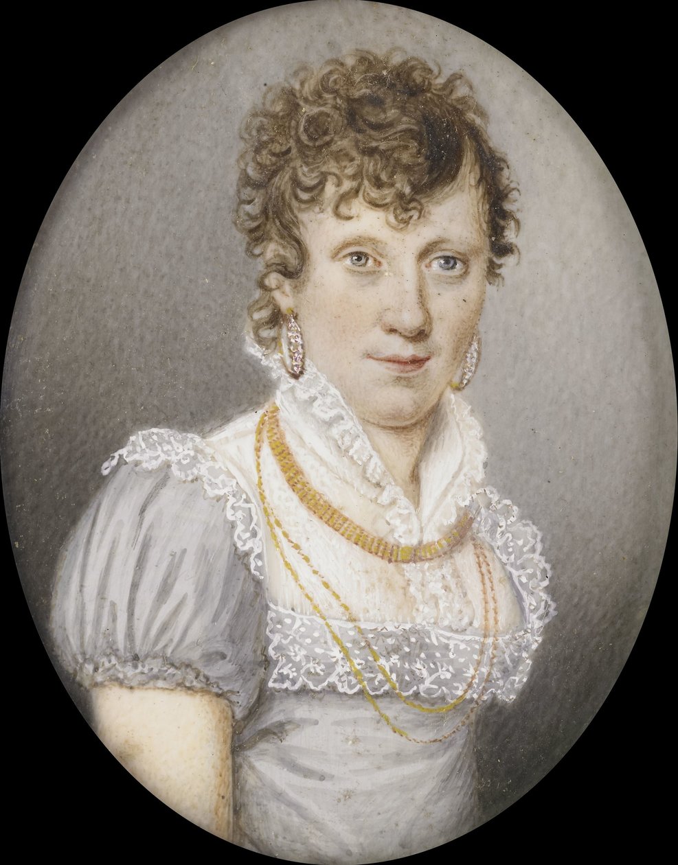 Maria Elisabeth Schreiber (1765-1822). Kone til Georg Albrecht Diederichs av Anonymous