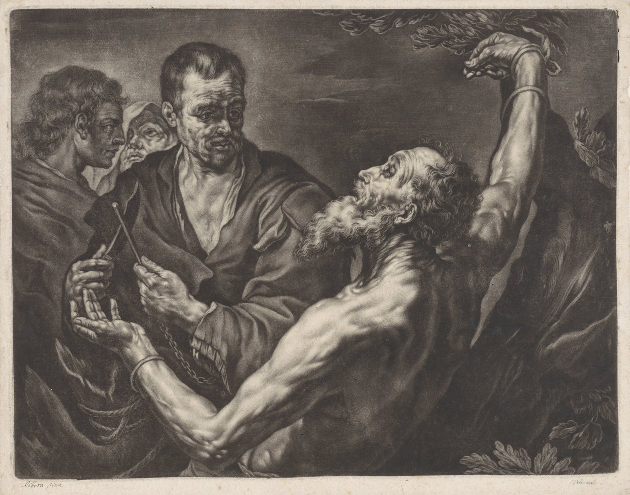 Saint Bartholomews martyrium av Anonymous