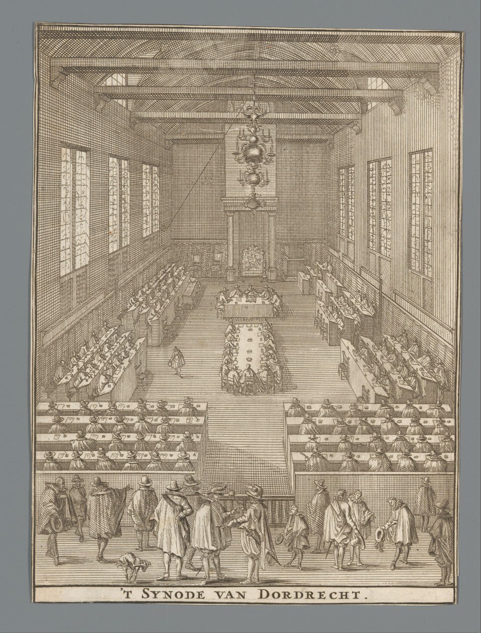 Åpning av synoden i Dordrecht, 1618 