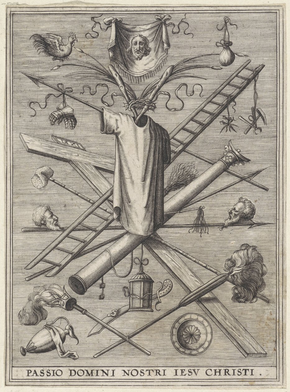 Lidenskapsverktøy Scener fra Passion of Christ (serietittel) av Anonymous