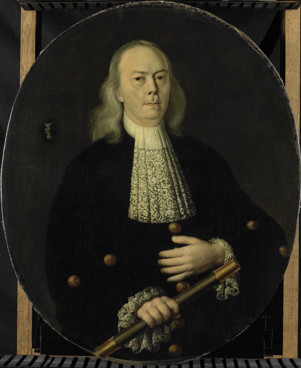 Portrett av Abraham van Riebeeck (1653-1713) av Anonymous