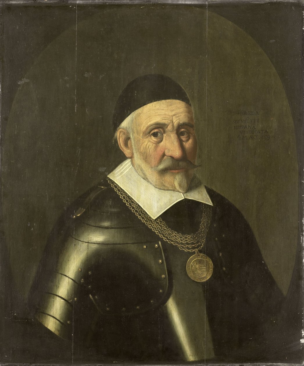 Portrett av kaptein Charles de Heraugières, kommandør av Breda av Anonymous