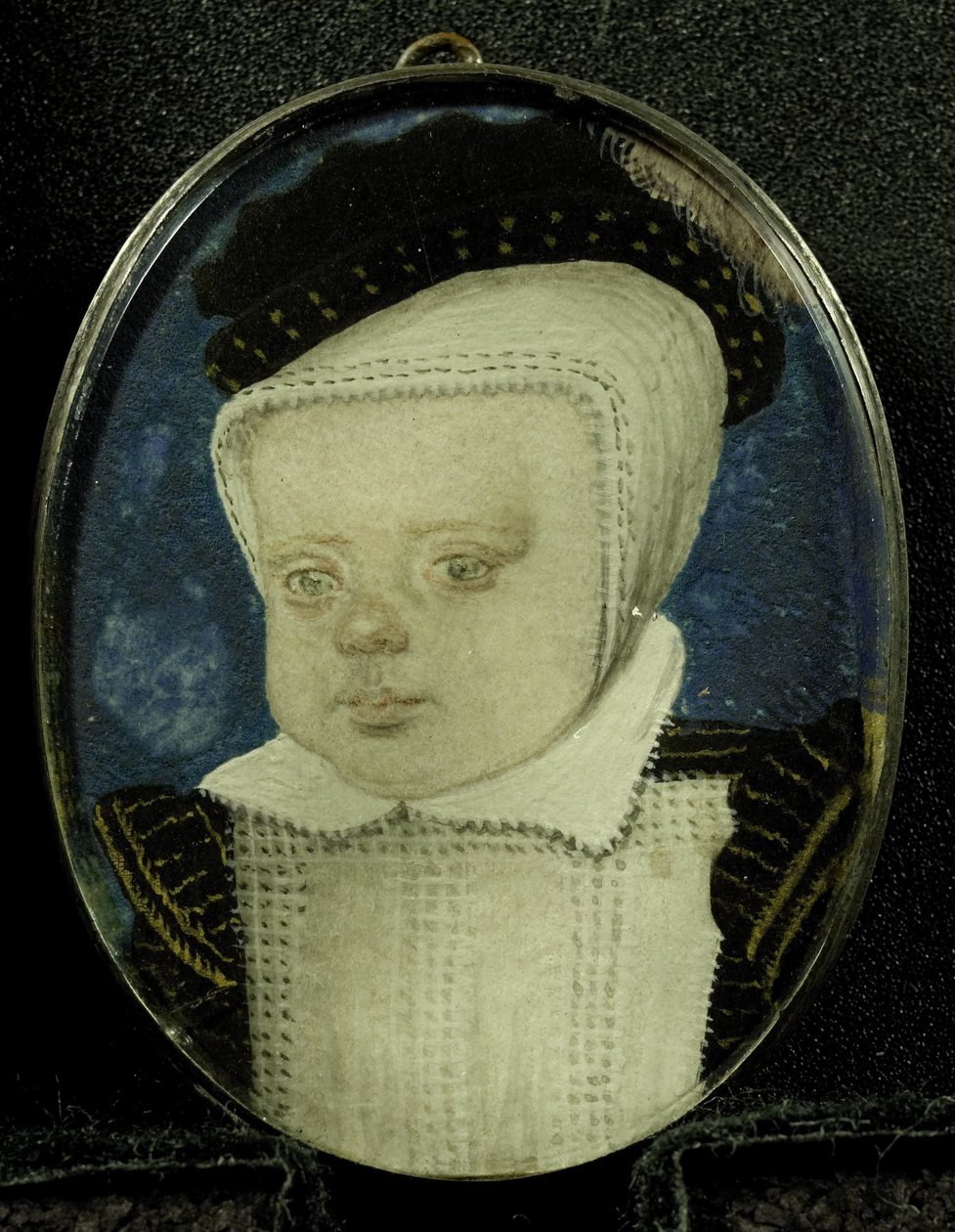 Portrett av Edward VI (1537-53), den fremtidige kongen av England, som barn av Anonymous