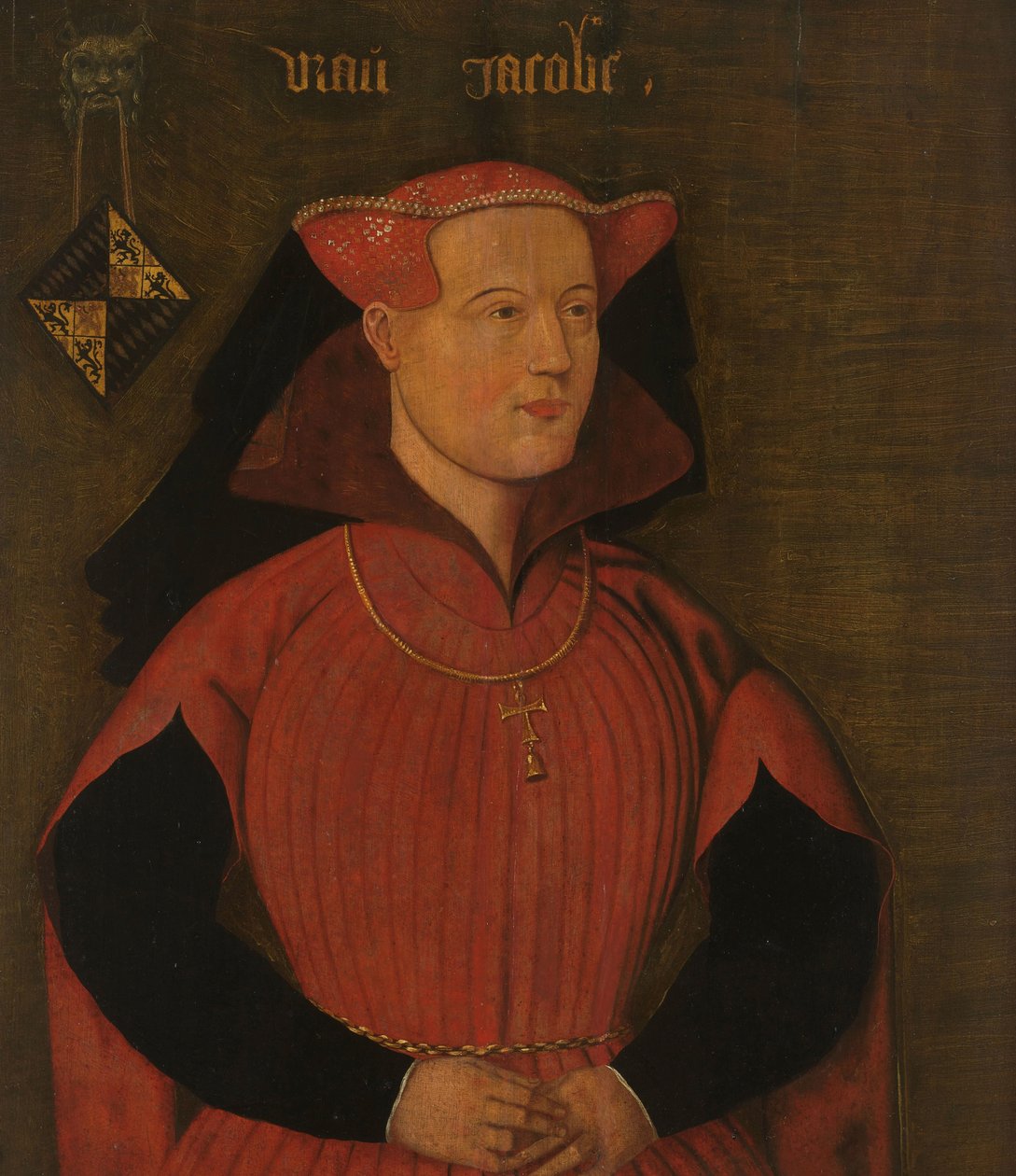 Portrett av Jacoba av Bayern, grevinne av Holland og Zeeland (Jacqueline, grevinne av Hainaut) av Anonymous