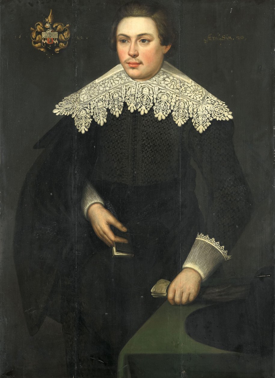 Portrett av Johan van Ceters (1602-29) av Anonymous