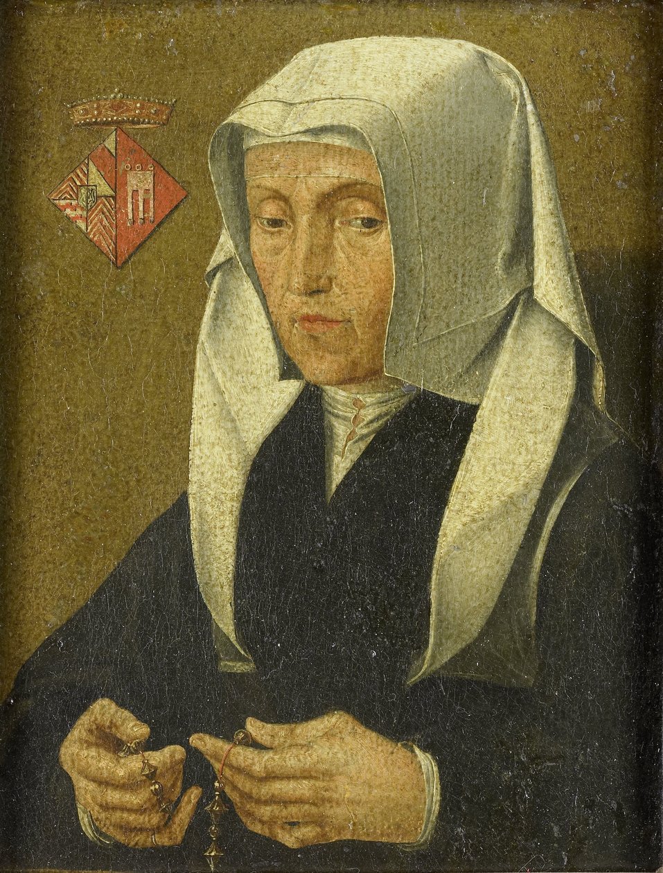 Portrett av Magdalena van Werdenborgh (1464-1538) av Anonymous