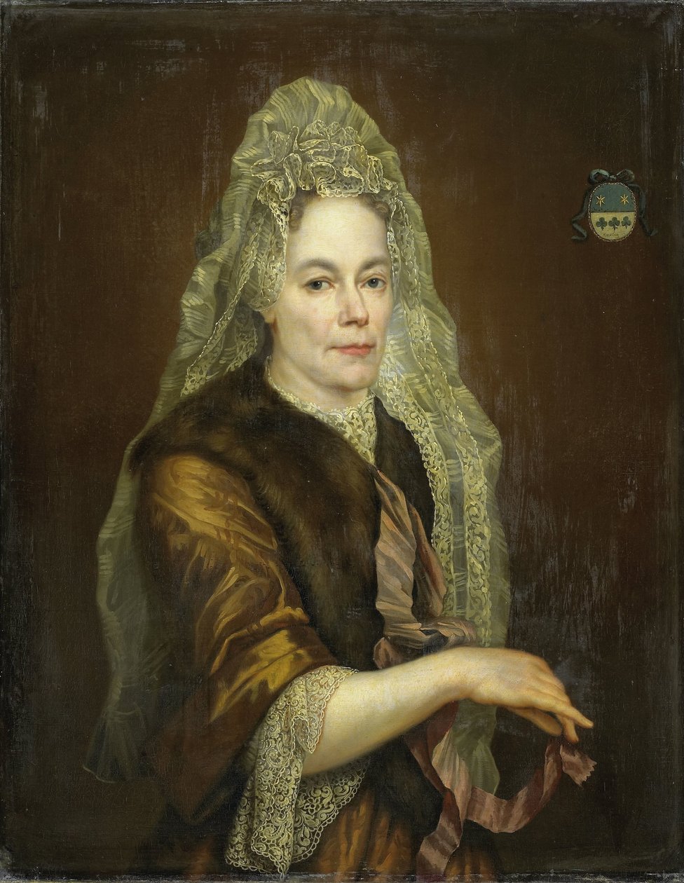 Portrett av Petronella Kettingh (1632-1707), kone til Diederik van Hogendorp av Anonymous