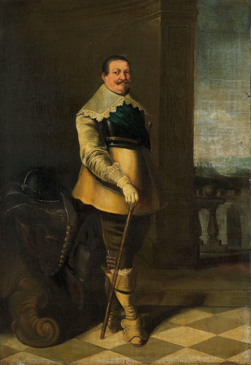 Portrett av Pieter Pietersz Hein (tidligere med tittelen Portrait of an Officer) av Anonymous