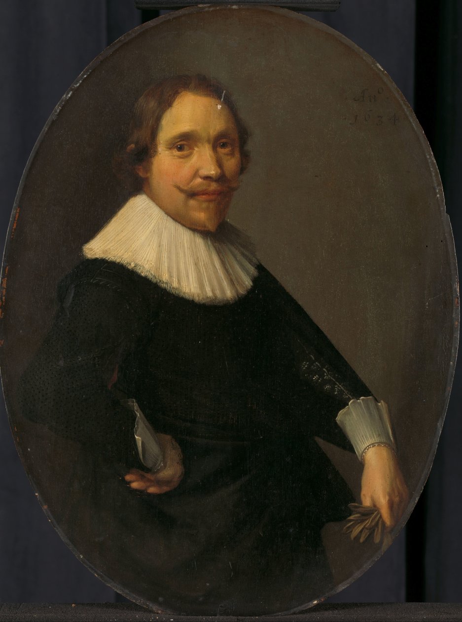 Portrett av Willem van Oldenbarneveldt, Lord of Stoutenburg, kavalerikaptein i spansk og nederlandsk tjeneste av Anonymous