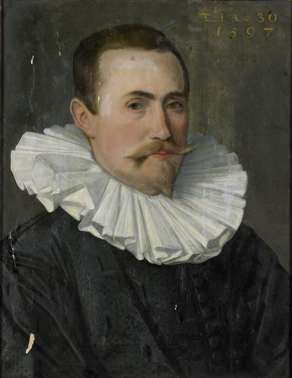 Portrett av en mann av Anonymous