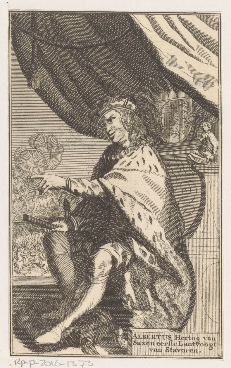 Portrett av Albrecht III, hertug av Sachsen av Anonymous