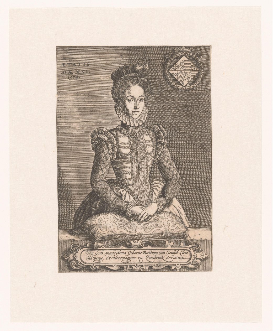 Portrett av Anna av Cleves av Anonymous