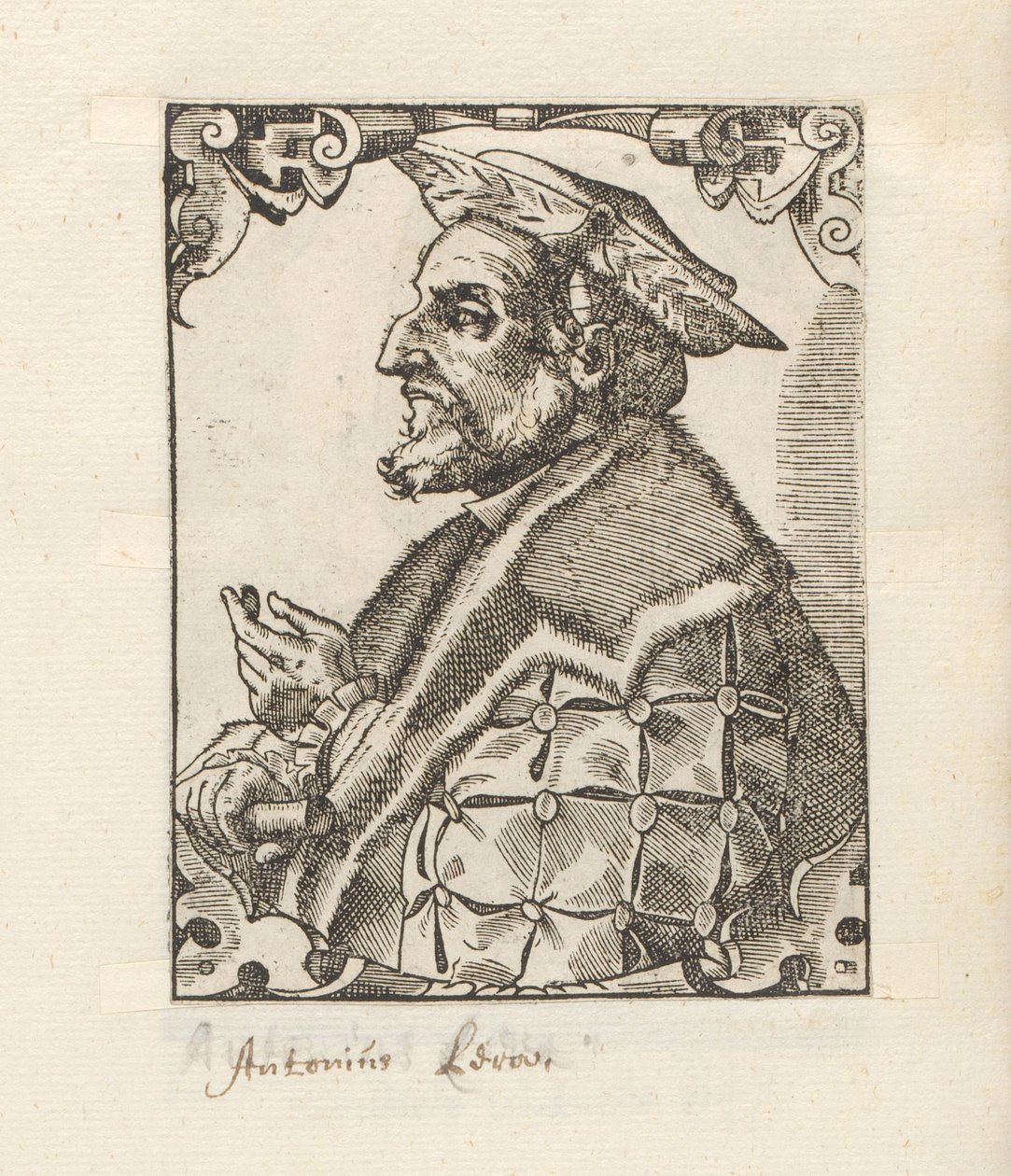 Portrett av Antonio de Leyva av Anonymous